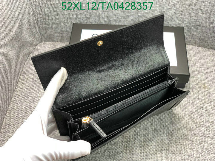 Gucci Bag-(4A)-Wallet-,Code:TA0428357,$: 52USD