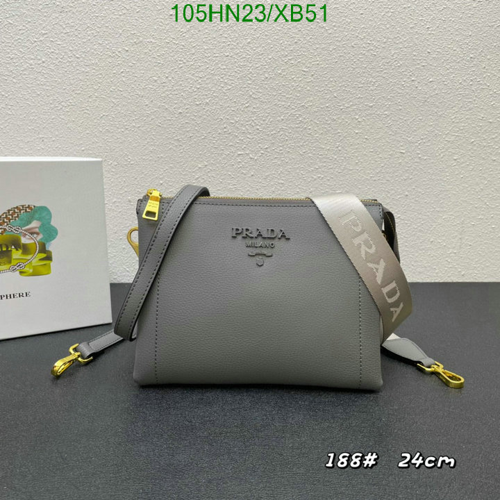 Prada Bag-(4A)-Diagonal-,Code: XB51,$: 105USD