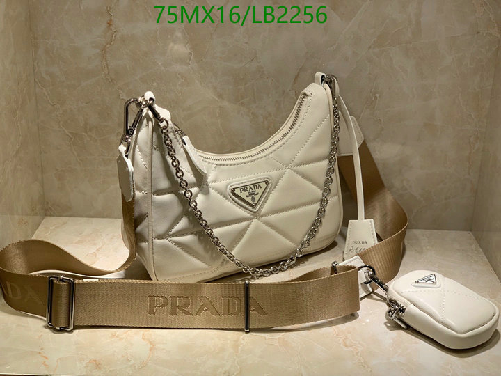 Prada Bag-(4A)-Re-Edition 2005,Code: LB2256,$: 75USD