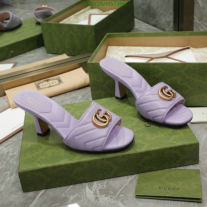 Women Shoes-Gucci, Code: HS7386,$: 115USD