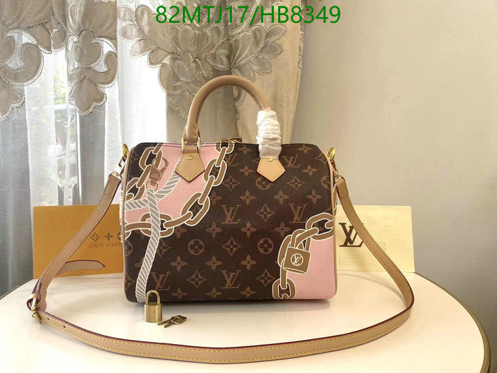 LV Bags-(4A)-Speedy-,Code: HB8349,$: 82USD