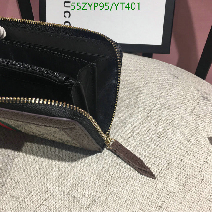 Gucci Bag-(4A)-Wallet-,Code: YT401,$: 55USD