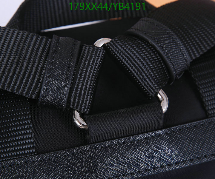 Prada Bag-(Mirror)-Backpack-,Code: YB4191,$: 179USD