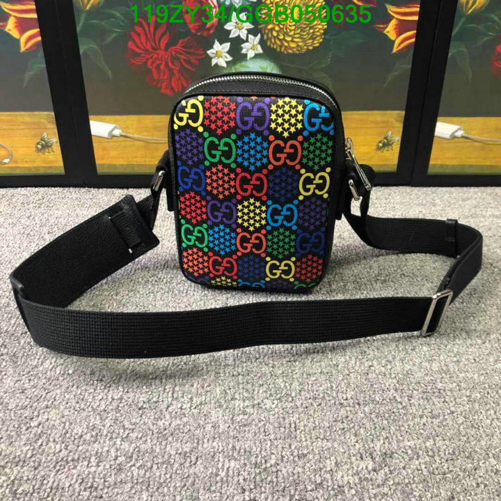Gucci Bag-(Mirror)-Backpack-,Code: GGB050635,$: 119USD