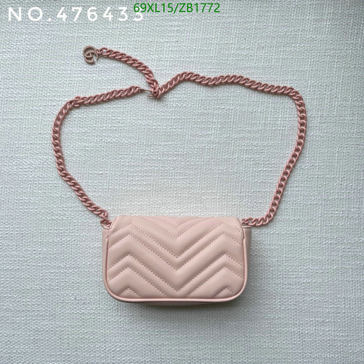 Gucci Bag-(4A)-Marmont,Code: ZB1772,$: 69USD