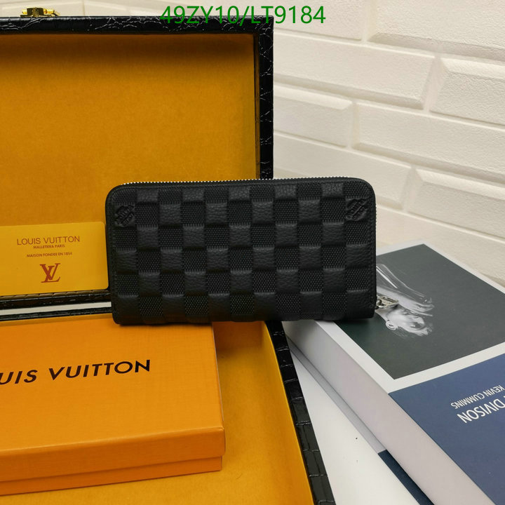 LV Bags-(4A)-Wallet-,Code: LT9184,$: 49USD