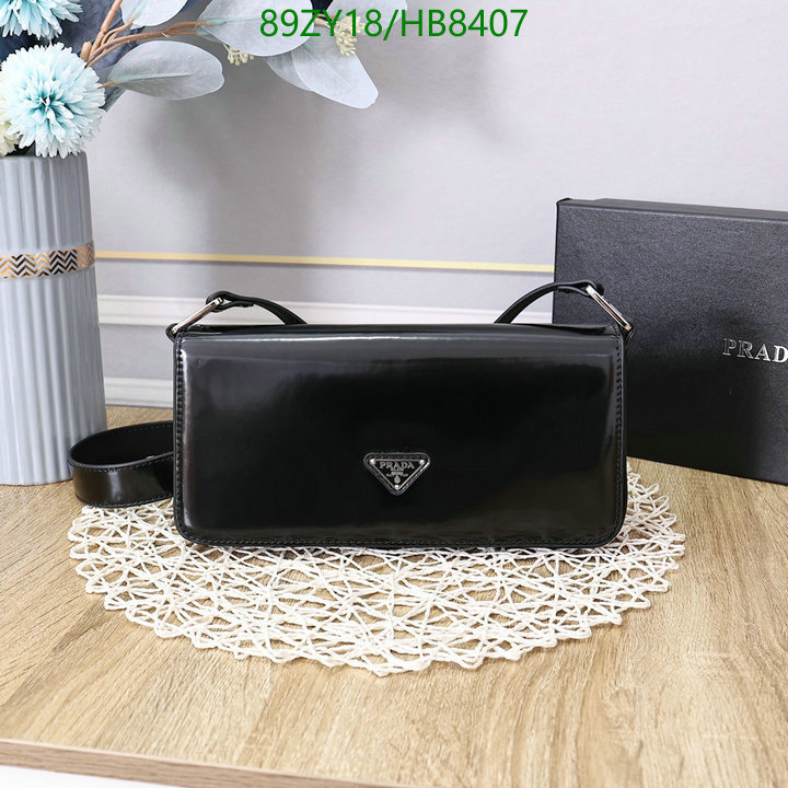 Prada Bag-(4A)-Diagonal-,Code: HB8407,$: 89USD