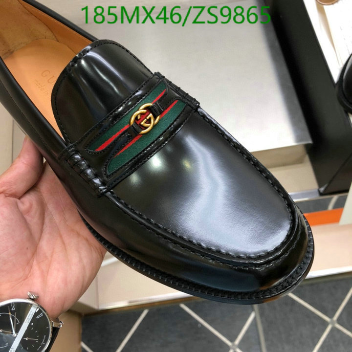 Men shoes-Gucci, Code: ZS9865,$: 185USD