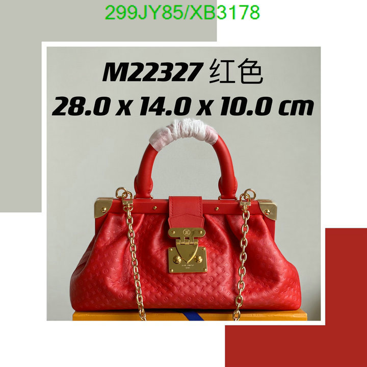 LV Bags-(Mirror)-Handbag-,Code: XB3178,$: 299USD