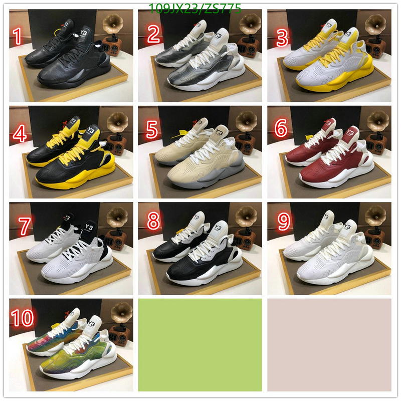 Men shoes-Y-3, Code: ZS775,$: 109USD