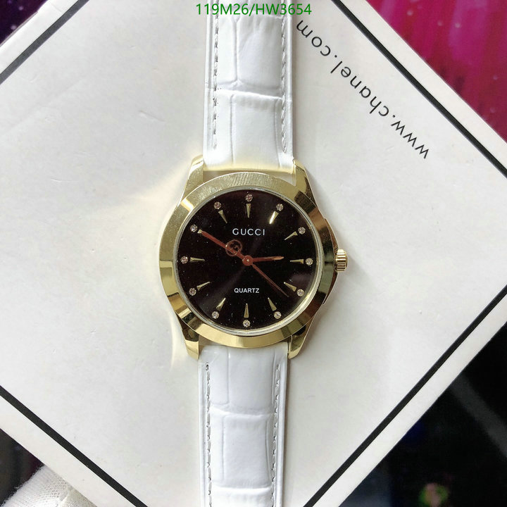 Watch-4A Quality-Gucci, Code: HW3654,$: 119USD
