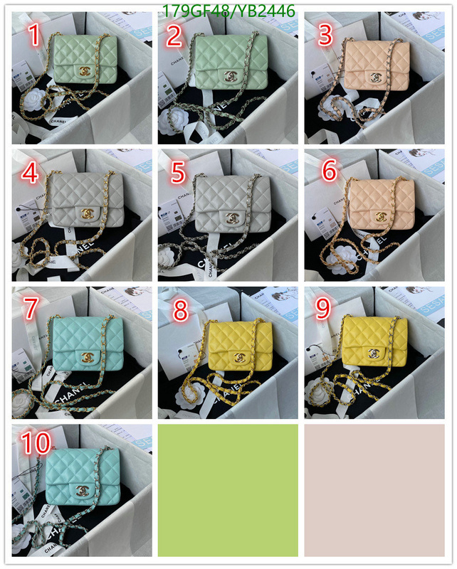 Chanel Bags -(Mirror)-Diagonal-,Code: YB2446,$: 179USD