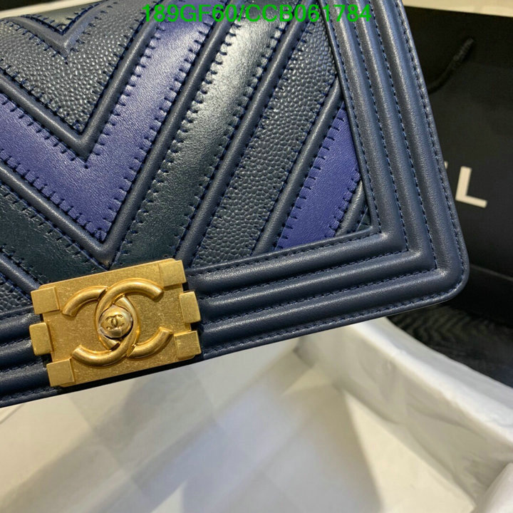 Chanel Bags -(Mirror)-Le Boy,Code: CCB061787,$: 189USD