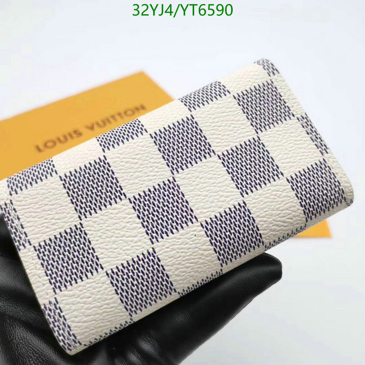 LV Bags-(4A)-Wallet-,Code: YT6590,$: 32USD