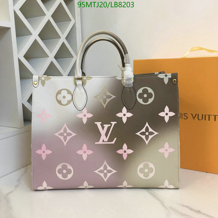 LV Bags-(4A)-Handbag Collection-,Code: LB8203,$: 95USD