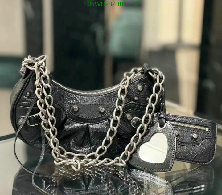 Balenciaga Bag-(4A)-Le Cagole-,Code: HB3637,$: 105USD