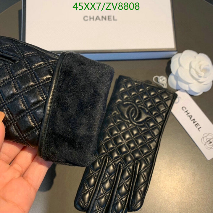 Gloves-Chanel, Code: ZV8808,$: 45USD
