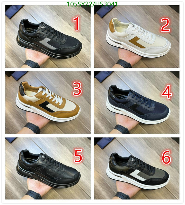 Men shoes-Prada, Code: HS3041,$: 105USD