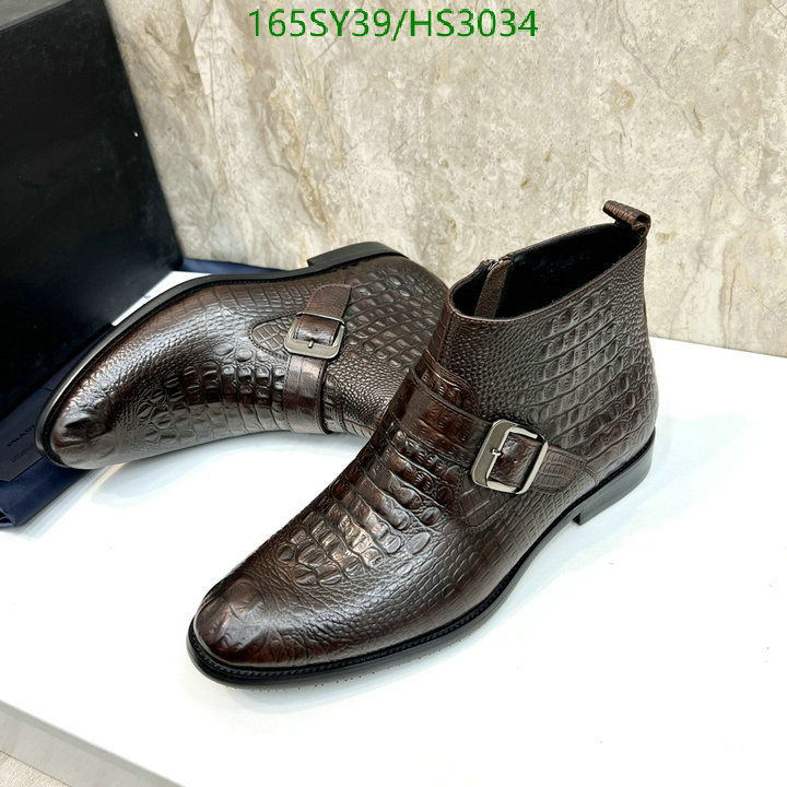 Men shoes-Boots, Code: HS3034,$: 165USD