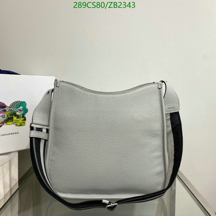 Prada Bag-(Mirror)-Diagonal-,Code: ZB2343,$: 289USD