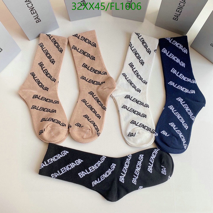 Sock-Balenciaga, Code: FL1006,$: 32USD