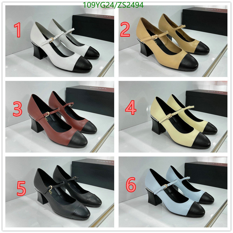 Women Shoes-Chanel,Code: ZS2494,$: 109USD