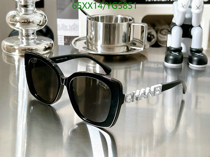 Glasses-Chanel,Code: YG5851,$: 65USD