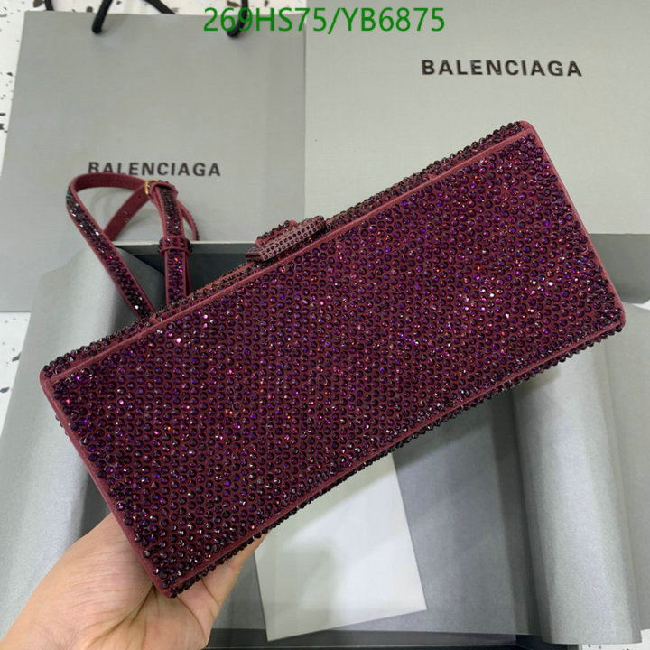 Balenciaga Bag-(Mirror)-Hourglass-,Code: YB6875,