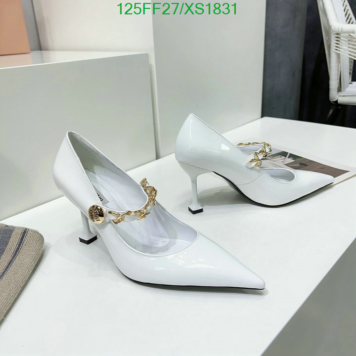 Women Shoes-Miu Miu, Code: XS1831,$: 125USD