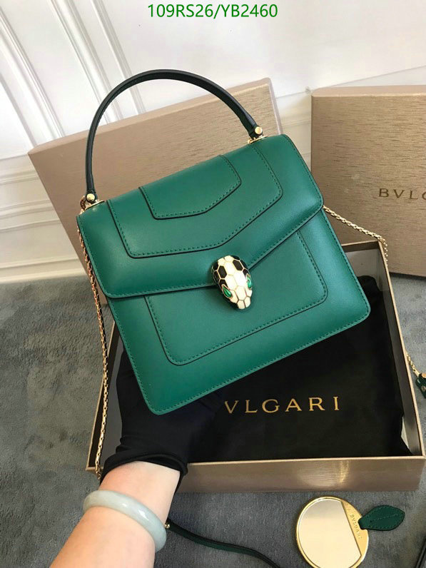 Bvlgari Bag-(4A)-Serpenti Forever,Code: YB2460,$: 109USD