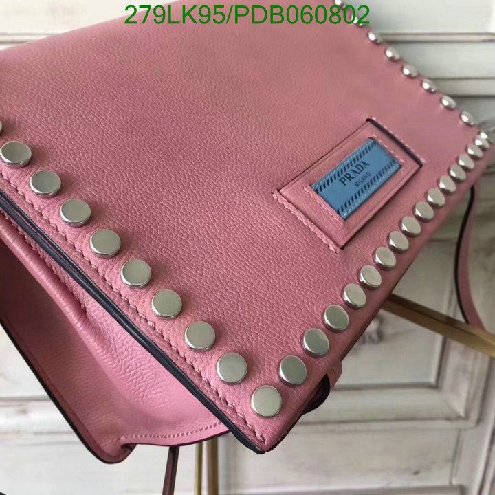 Prada Bag-(Mirror)-Diagonal-,Code: PDB060802,$: 279USD