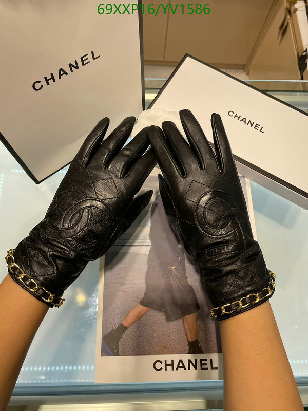 Gloves-Chanel, Code: YV1586,$: 69USD