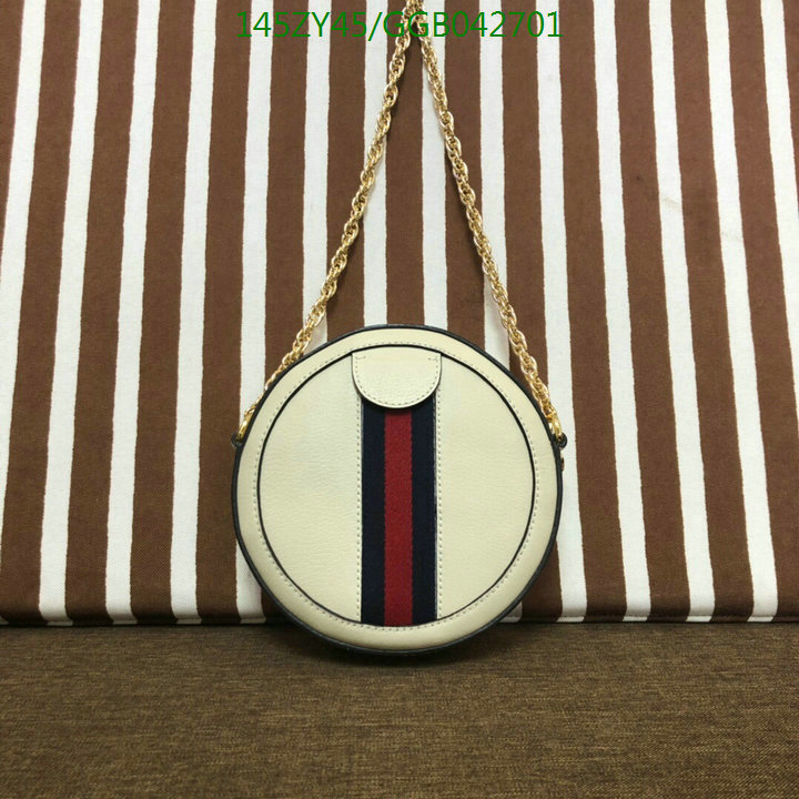 Gucci Bag-(Mirror)-Diagonal-,Code: GGB042701,$:145USD