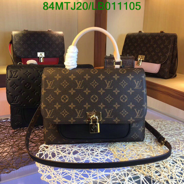 LV Bags-(4A)-Handbag Collection-,Code: LB011105,$: 84USD