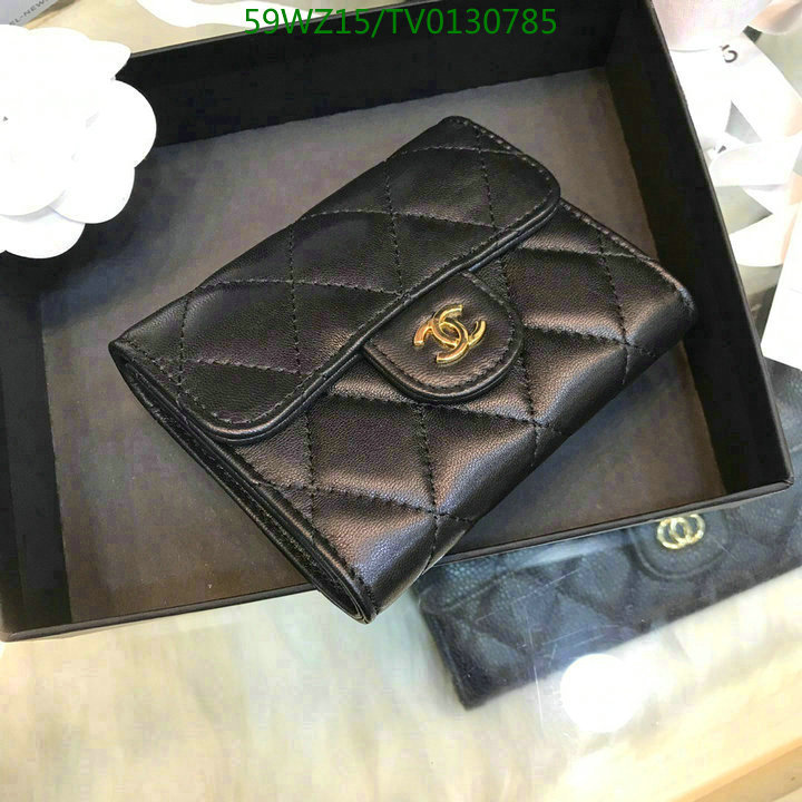 Chanel Bags ( 4A )-Wallet-,Code: TV0130785,$: 59USD