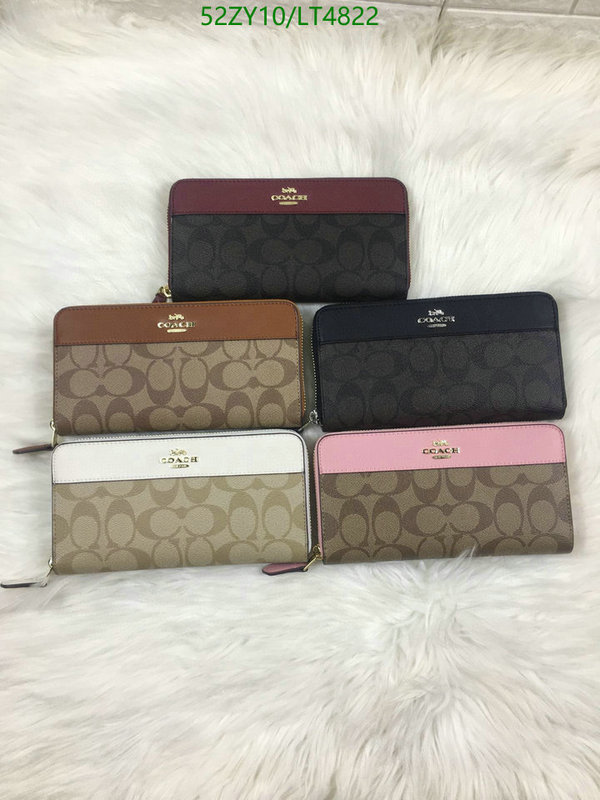 Coach Bag-(4A)-Wallet-,Code: LT4822,$: 52USD