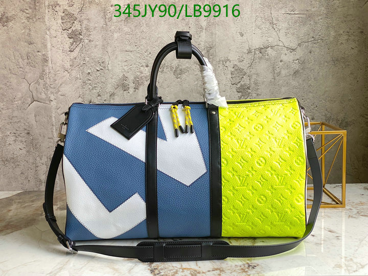 LV Bags-(Mirror)-Keepall BandouliRe 45-50-,Code: LB9916,$: 345USD