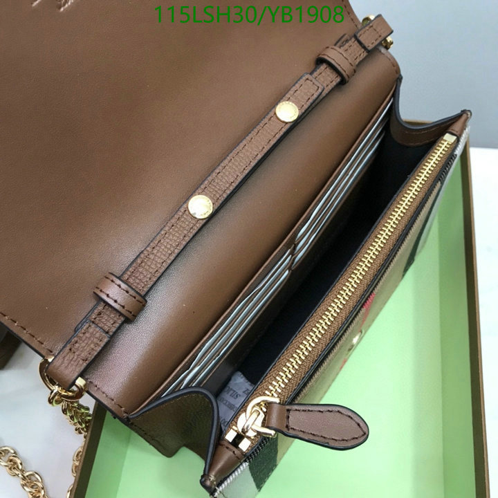 Burberry Bag-(Mirror)-Diagonal-,Code: YB1908,$: 115USD