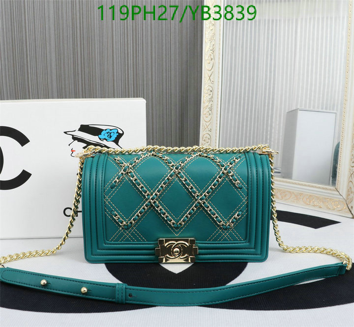 Chanel Bags ( 4A )-Le Boy,Code: YB3839,$: 119USD