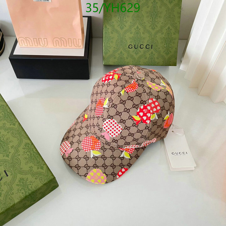 Cap -(Hat)-Gucci, Code: YH629,$: 35USD