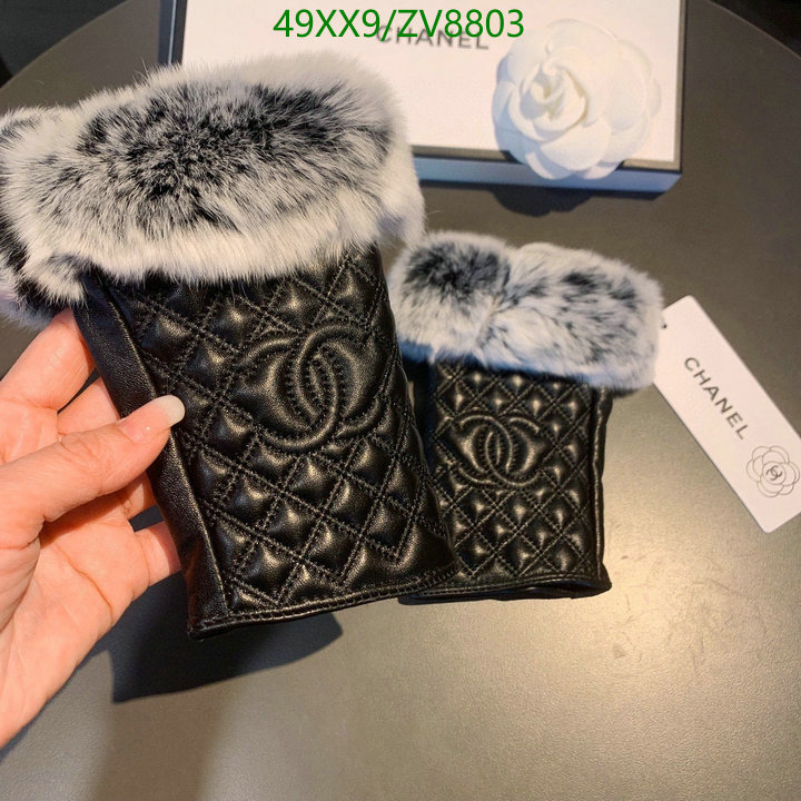 Gloves-Chanel, Code: ZV8803,$: 49USD