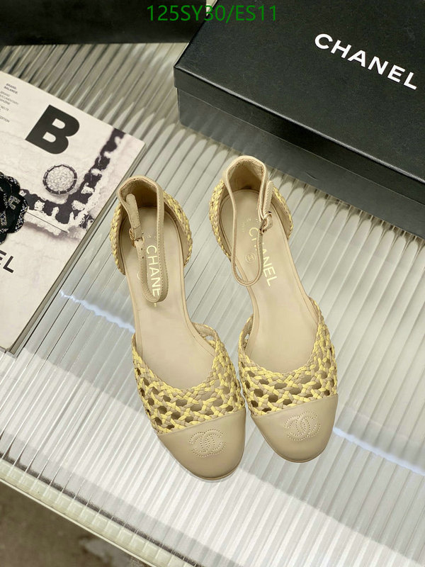 Women Shoes-Chanel, Code: ES11,$: 125USD