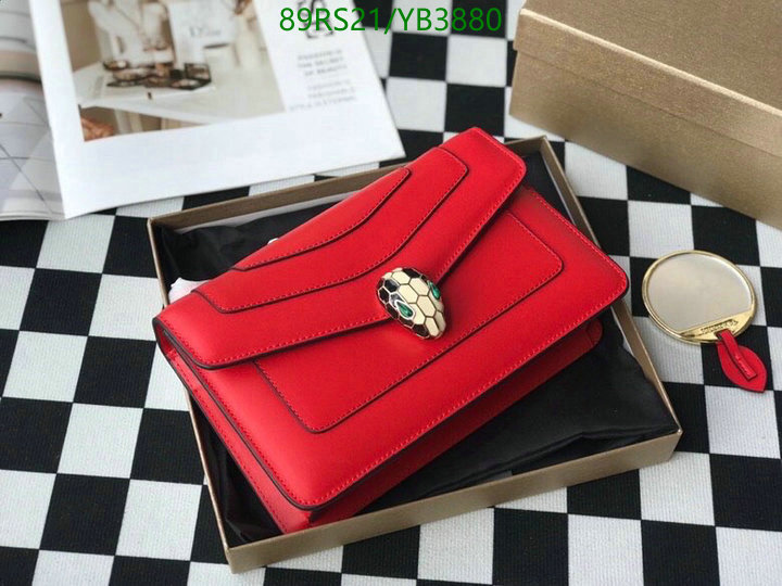 Bvlgari Bag-(4A)-Serpenti Forever,Code: YB3880,$: 89USD