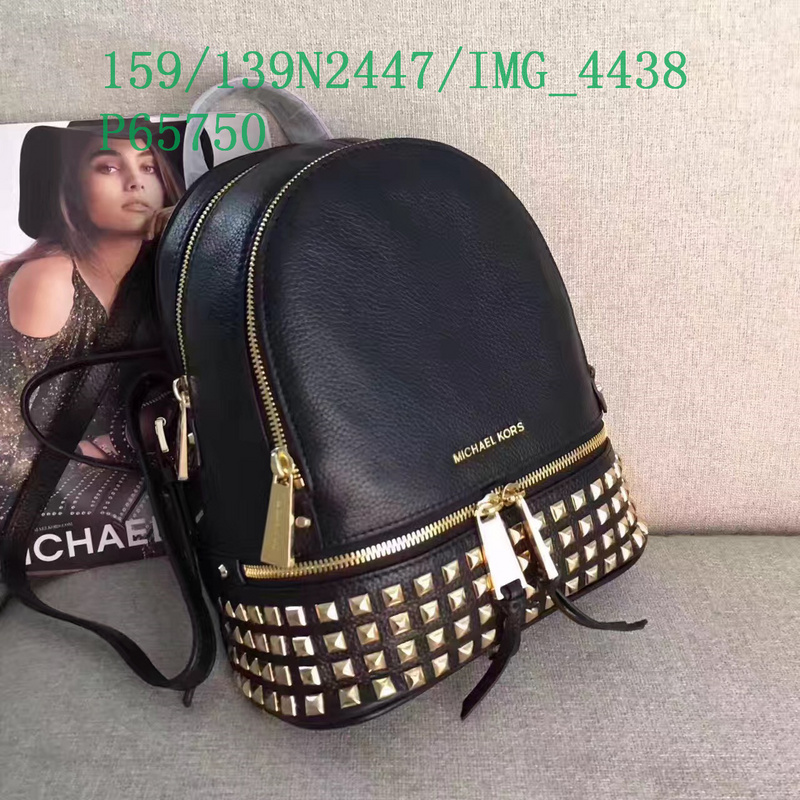 Michael Kors Bag-(Mirror)-Backpack-,Code: MSB122305,$: 159USD