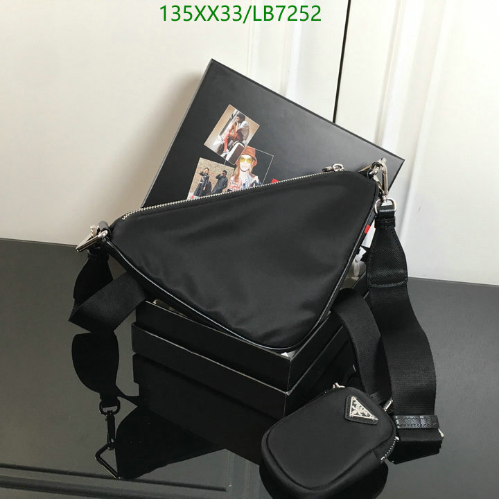 Prada Bag-(Mirror)-Triangle,Code: LB7252,$: 135USD