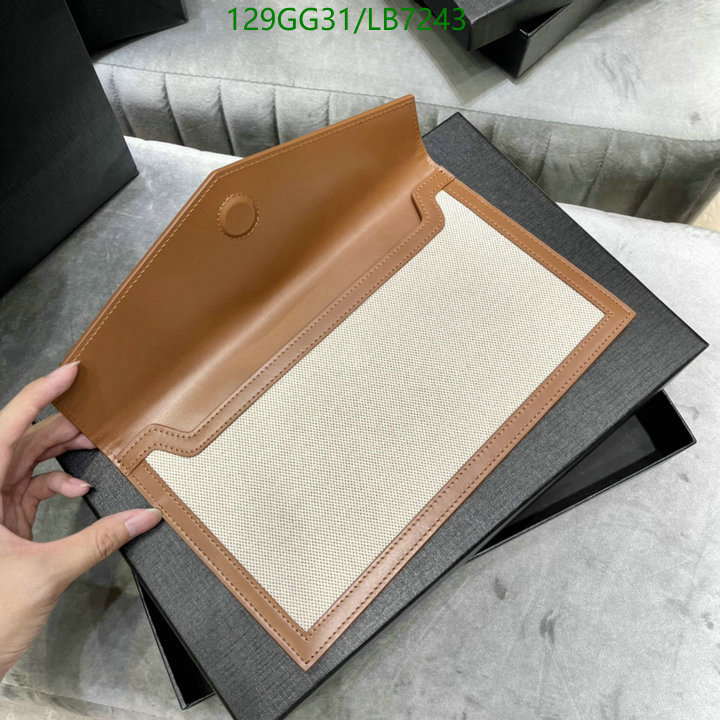 YSL Bag-(Mirror)-Clutch-,Code: LB7243,$: 129USD