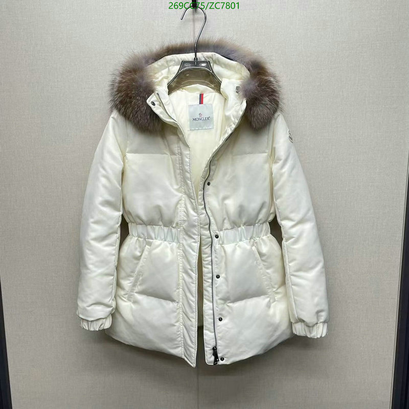 Down jacket Women-Moncler, Code: ZC7801,$: 269USD