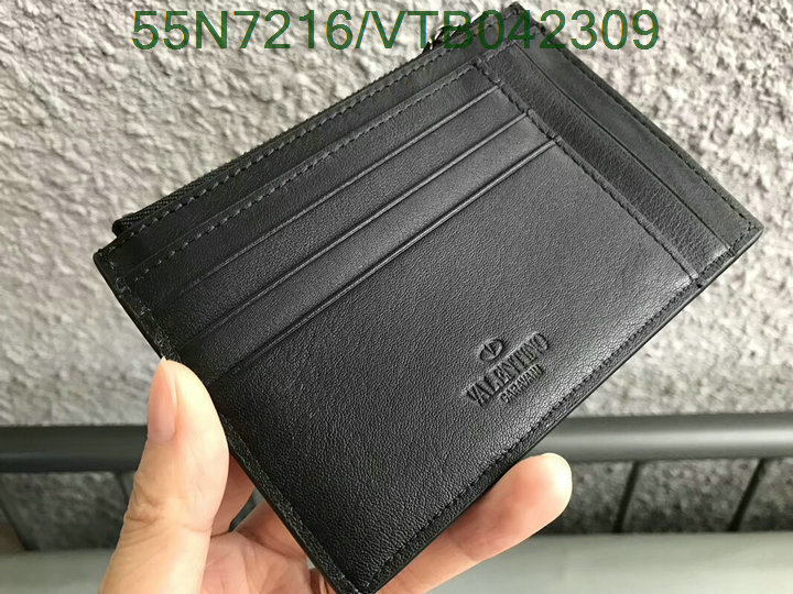 Valentino Bag-(Mirror)-Wallet-,Code: VTB042309,$: 55USD