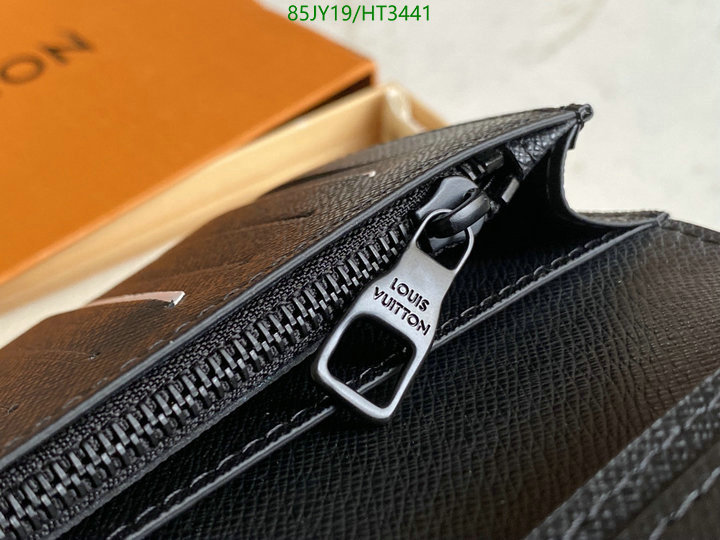 LV Bags-(Mirror)-Wallet-,Code: HT3441,$: 85USD
