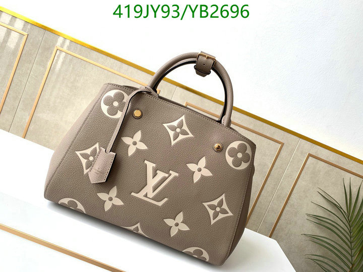 LV Bags-(Mirror)-Handbag-,Code: YB2696,$: 419USD